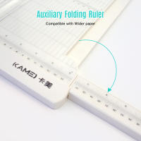 Cortadora De Papel Mini Guillotina 6 Pulgadas (152mm) Con Cabezal De Seguridad Y Regla Lateral Máquina De Cortar Para Escritorio Aibecy - details 3