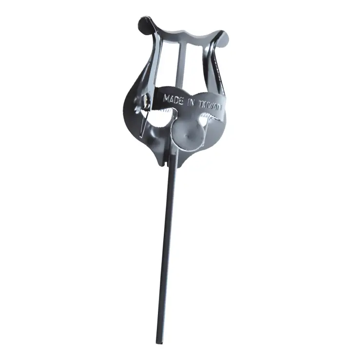 atril de marcha universal rabo corto longitud total: 13cm. plateado - 1