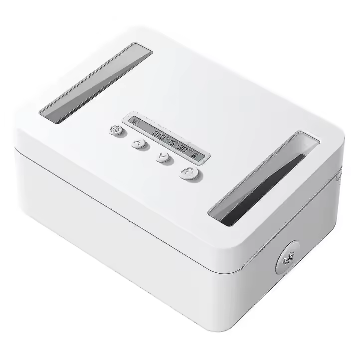 Caja de bloque de metal, Caja de bloque de tiempo con bloque de Niño y Pantalla LED, temporizador de Armaro de Autocontrol para Ph - 1