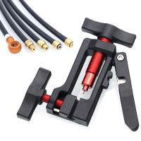 Herramienta Multifuncional Para Bicicleta 2 En 1 Frenos De Disco Aceite Agujas Herramienta De Conector De Oliva Corte De Tubo Instalación De Cable BH59 BH90 - details 5