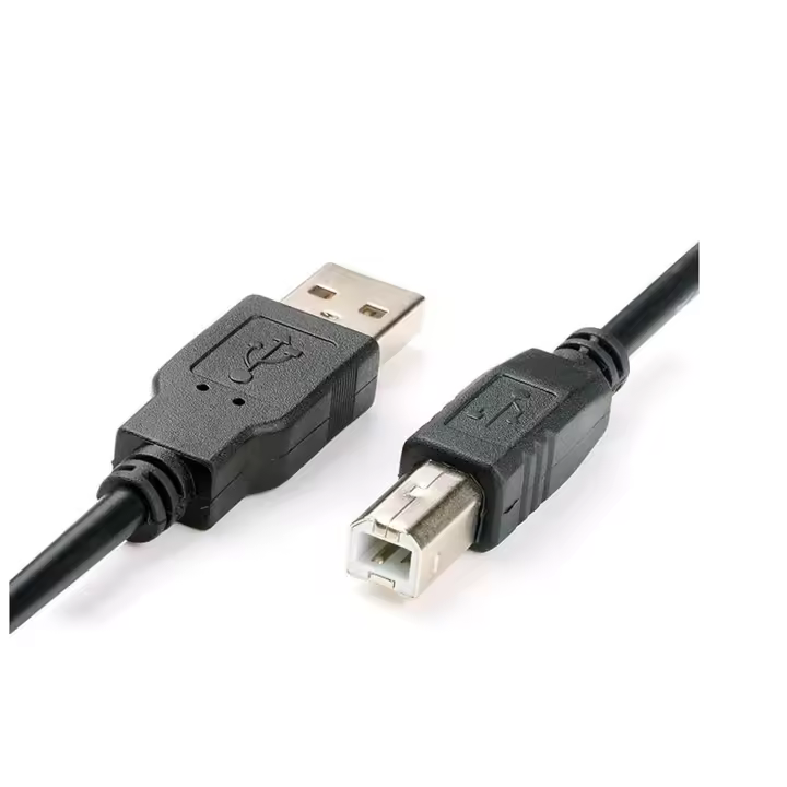 IPSDI Cable Impresora Negro, Cable Usb 2.0 Tipo A a Tipo B 1m, Compatible para HP, Epson, Canon, Brother, Lexmark, Escáner, Disco Duro, Fotografía Digital y Otros Dispositivos. - 1