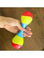 Juguete Musical De Percusión Para Niños Y Bebés Martillo De Arena Rattle Maraca Color Aleatorio Juguete Educativo De Plástico - details 4