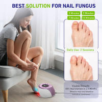 Dispositivo De Láser Para Uñas Con 57 Bolas Para Tratamiento De Candidiasis En Uñas Herramienta De Cuidado Del Pie Antifúngica Y Reparadora Para Uñas Dolorosas Y Dañadas - details 4