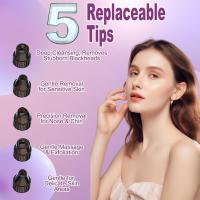 Aspirador de Poros with Calor para eliminar puntos Negros, Limpiador facial Mejorado, extractor de Poros para eliminar puntos Blancos y acné, 3 niveles de succión, 5 sonidas, para helbres y Mujeres. - details 2