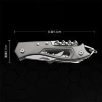 Cuchillo Suizo Multifuncional Plegable Para Exteriores EDC Con Tijeras Y Abrazadera Portátil Herramienta Militar De Almacenamiento En Bolsillo - details 7