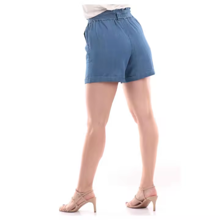 Pantalon Corto Only  para mujer en color azul - 1
