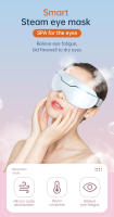 Masajeador Inteligente para los Ojos Cuidado de Ojos de Vapor Caliente para Ojos Hinchados y Secos - details 0