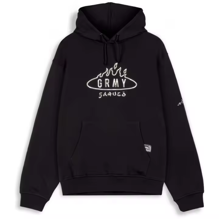 Sudadera Grimey Burn In Flames Vintage - 1