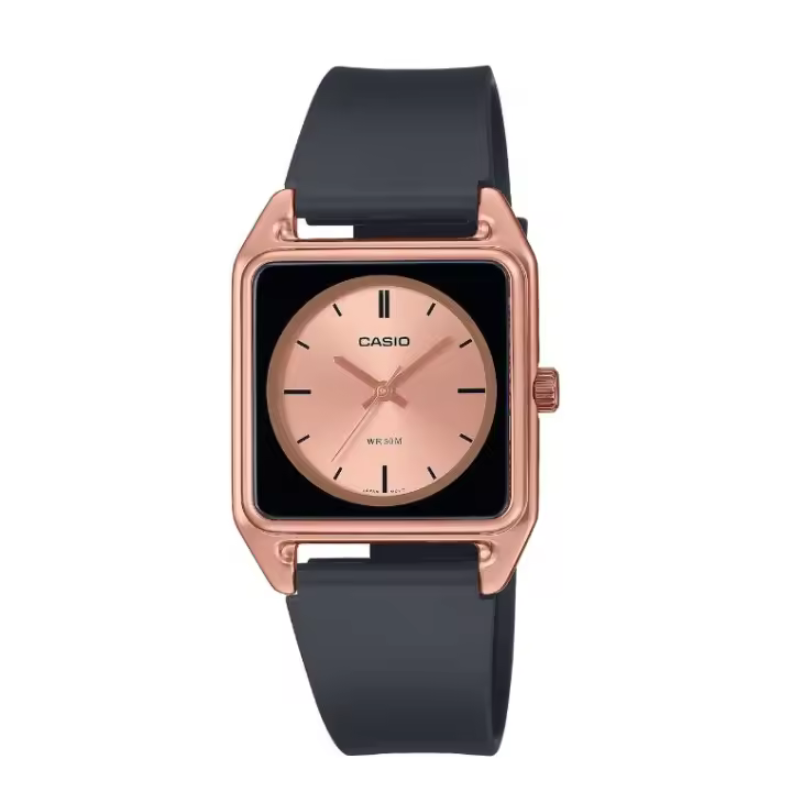 ​reloj analógico clásico hombre Casio MTP-B170-5EV 39.9 × 30 × 8.1 mm correa de resina 50m WR - 1