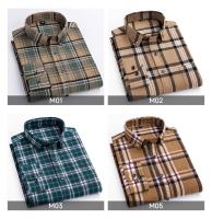 Camisa Larga De Manga Para Hombre Talla Extra Grande 6XL Algodón 100% Estilo Clásico Lujo Ligero Verano Con Cuello En V Y Botones - details 13