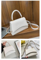 Bolso De Hombro De Cuero PU Sólido Moda Bolso De Mano Para Mujer Casual Bolso Cruzado Con Manija Superior Decoración De Bordado - details 7