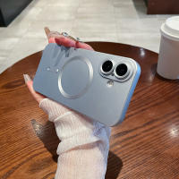 Funda Suave TPU De Color Sólido Para iPhone 16 pro Max Con Carga Inalámbrica Magsafe Resistente a Golpes Y Arañazos Compatible Con Bumper Cover - details 11