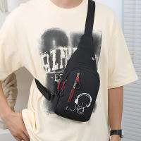 Bolsa De Pecho Para Hombre Estilo Casual Moda Bolso De Hombro Masculino Cruzado Bicicleta Bolsa De Mano Coreana - details 16