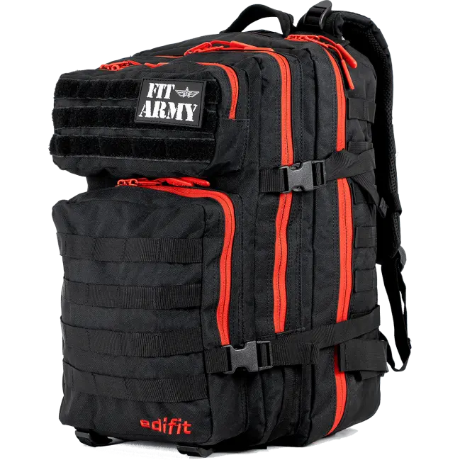 Edifit -Mochila Táctica Edifit 45L para Crossfit y Aventuras - Resistente y Versátil para Entrenamiento y Actividades al Aire Libre - 1