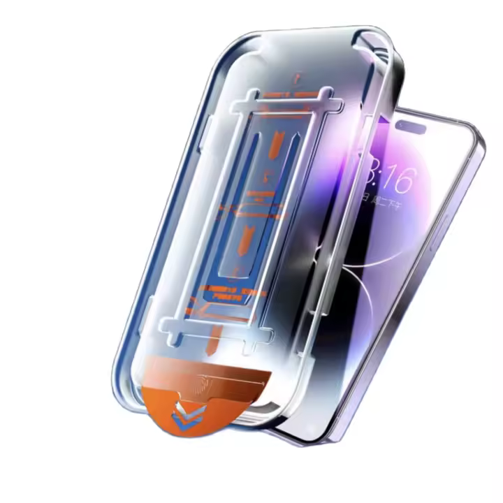 Protector De Pantalla Para Samsung Galaxy S24 S23 S22 S21 A55 A53 A35 A52 A51 A31 A32 A54 A33 5G Vidrio Templado Con Kit De Instalación 2Pcs - 1