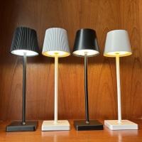 Lámpara De Noche LED Recargable USB En Forma De Setas Con Interruptor Táctil 3 Colores Para Decoración De Restaurantes Habitaciones Clubes Bares Cafés - details 0