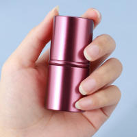 Cepillo De Maquillaje Retráctil Kabuki Multifuncional Portátil Para Viajes Para Líquidos Crema Y Polvo Flawless De Nylon Sin Alergias - details 2