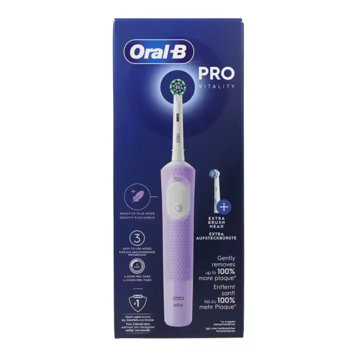 Oral B Cepillo Electrico Vitality Pro Lila - 1