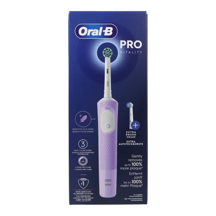 Oral B Cepillo Electrico Vitality Pro Lila - 1