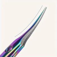 Tijeras De Cutícula De Acero Inoxidable Con Punta Curvada Y Cuchilla Delgada Para Eliminar Piel Muerta Herramientas De Manicura Y Cejas - details 2