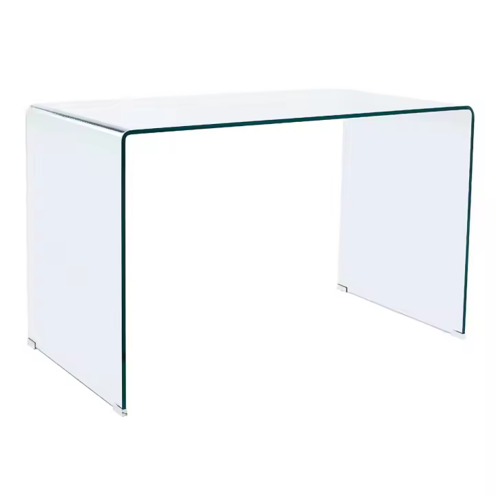 Escritorio Note cristal templado transparente 74x120x70 cm Adec - 1