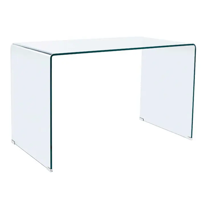 Escritorio Note cristal templado transparente 74x120x70 cm Adec - 1