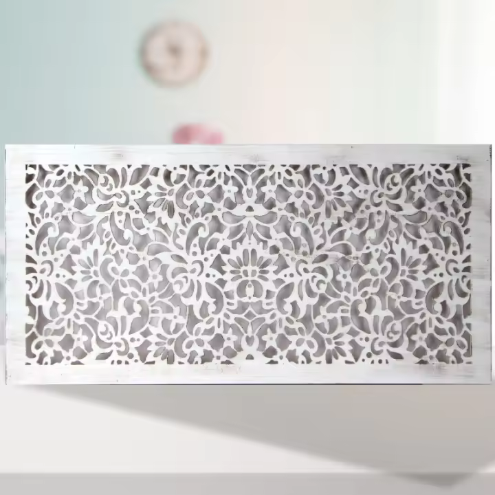 Cuadro Mandala de Pared Calada, Fabricado Artesanalmente en España - Decorado a Mano - Cuadro Decoración Modelo 154 - 1
