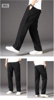 Pantalones De Cargo Casual Para Hombre Clásicos Con Bolsillos Cierre De Cremallera Tallas Grandes Y Extra Grandes Deportivos Y Al Aire Libre Color Caqui Y Gris - details 3
