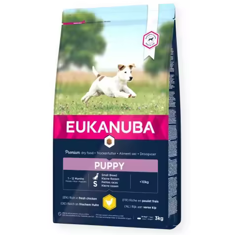 Eukanuba Puppy Razas Pequeñas Pollo 3 Kg - 1