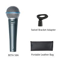 MICRÓfono DINámico SUPERcardioid METAL BETA 58A Para Escenario Canto Profesional MicrÓfono Conectado Para Karaoke BBOX Grabación Vocal - details 7