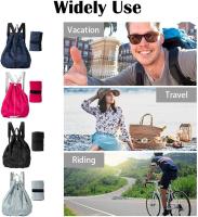 Mochila de senderismo ligera impermeable plegable pequeña mochila de viaje multiusos al aire libre senderismo caminar - details 6
