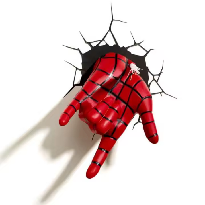 Figura Lámpara Ultimate  3D Spiderman Telaraña - 1