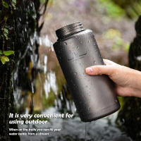 Botella Deportiva De Titanio Boundless Voyage Single-layer Con Cierre Hermético Para Camping Y Actividades Al Aire Libre Capacidad De 1L - details 6