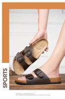 Sandalias De Verano Para Hombre Vintage Con Tiras De Goma Para Playa Exterior Zapatos Transpirables Y Ligeros Con Suela Gruesa - details 2