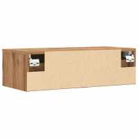 vidaXL Armario de pared madera de ingeniería roble artisan 68x30x20 cm - details 4
