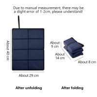 Manta De Camping Plegable Portátil Esponja Silla De Playa Impermeable De Tela Oxford Para Paseos Al Aire Libre Picnics Y Senderismo - details 14