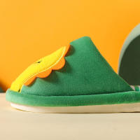 Alfombrillas De Invierno Para Niños Con Diseño De Dinosaurio Antideslizantes Y Cómodas Zapatillas De Algodón Para Interior Unisex Tallas Para Edades 1-12 Años - details 8