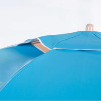 Aktive Sombrilla playa antiviento, 240 cm, con 8 varillas de fibra de vidrio, protección UV50, mástil inclinable y regulable, ventilación superior y bolsa de transporte - details 5