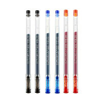 3pcs Rotuladores De Tinta Gel 0.5mm Fino Secado Rápido Negro Azul Rojo Para Escuela Y Oficina Suministros De Escritura - details 6
