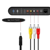 TEMCO Cable Videocamara Mini Jack 3.5mm a 3 RCA AV, 1.5m, Cable de Video con Conector macho 3.5mm RCA y Audio Video, Cable Aux Auxiliar 4 polos a RCA 3 Colores, amarillo, blanco y rojo, Clavija Bañado en Oro, Cable AVM Convertidor DV 150cm - details 1