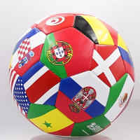 Balón De Fútbol En Colores De Bandera Nacional Adecuado Para Diferentes Superficies Innovador Para Equipo De Juego - details 3