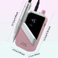 TFSCLOIN Máquina De Uñas Recargable Profesional 45000RPM Polísmica Para Manicura Herramientas Para Uñas De Acrílico Y Gel - details 5