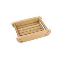 Porta Saboneta De Bambú Natural Madera Soporte Para Baño Almacenamiento Portátil Placa Caja Contenedor Decoración Del Hogar - details 16