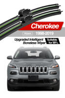 LimpiaParabrisas Antiglacial Para Jeep Cherokee XJ KJ KK KL 1998-2019 Plegable Inteligente De Banda Natural De Goma Accesorios Para Ventanas 2 Piezas - details 0