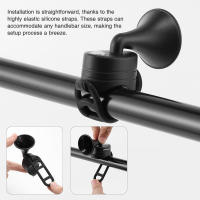 Bocina Eléctrica Para Bicicleta BENGGUO 120db Impermeable Recargable Accesorio De Bicicleta De Montaña Material ABS - details 7