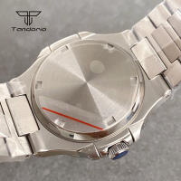 Reloj Automático Tandorio Cuadrado 40mm Para Hombre Acero Inoxidable NH35 Multicolor Dial Cristal De Zafiro Fecha Luminoso Mecánico De Pulsera - details 14