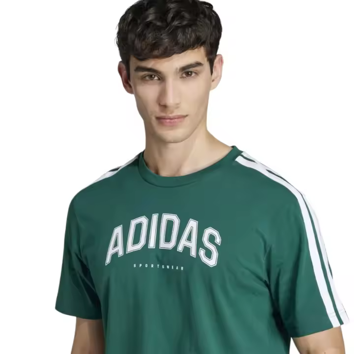 Camiseta Adidas Colleg Verde Jj3869 Hombre - 1
