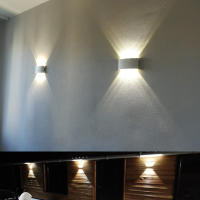 Lámpara De Pared LED Exterior Iluminación De Escaleras Y Pasillos Moderna Resistente Al Agua 2W 4W 6W 8W 10W 12W Para Dormitorio Y Vestíbulo Instalación En Pared - details 9