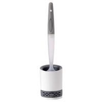 Juego De Cepillo De Inodoro Para El Hogar Con Soporte Montado En La Pared Silicone Recargable Para Limpieza De Esquinas Herramientas De Baño - details 9