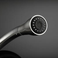 Top-Grifo de cocina de níquel cepillado con rociador extraíble, rociador de fregadero de cocina giratorio de 360 °, grifo de agua caliente y fría - details 9